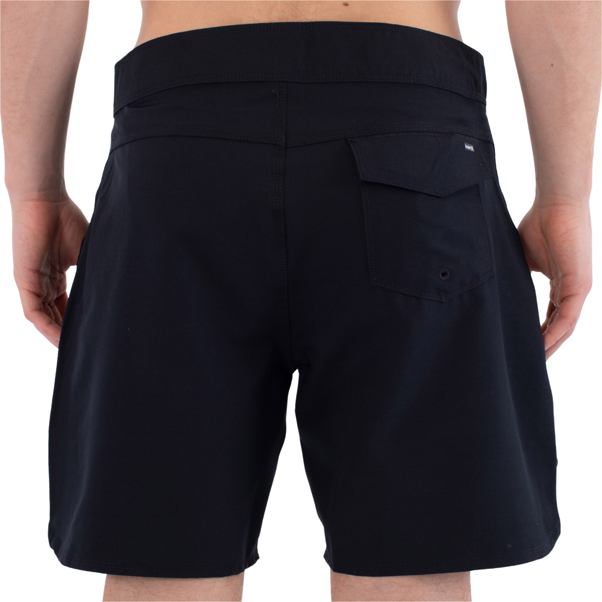 2026 Hurley Da Uomo Phantom O&O Solid 18' Boardshorts MBEU00001 - Black